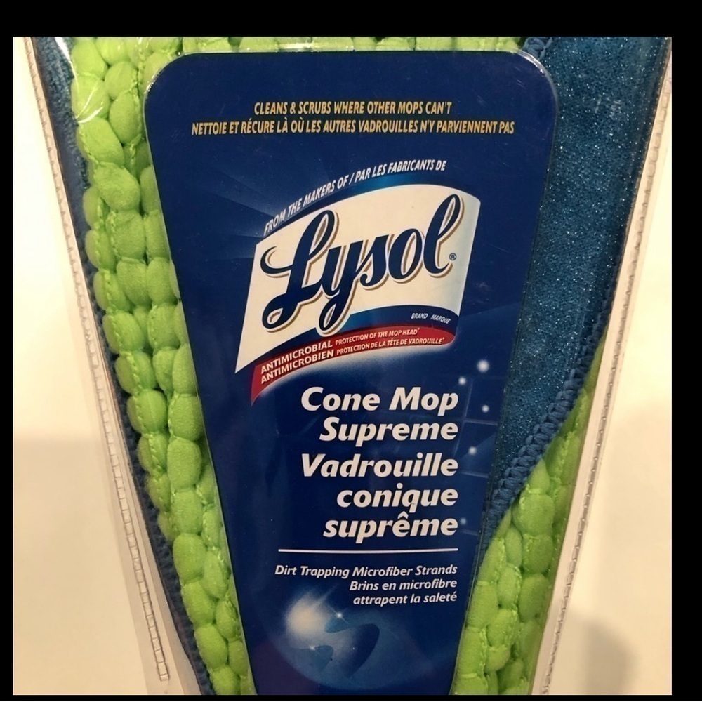 Dual Action Microfiber Cone Mop Supreme Refill Wash & Reuse Clean & Scrub